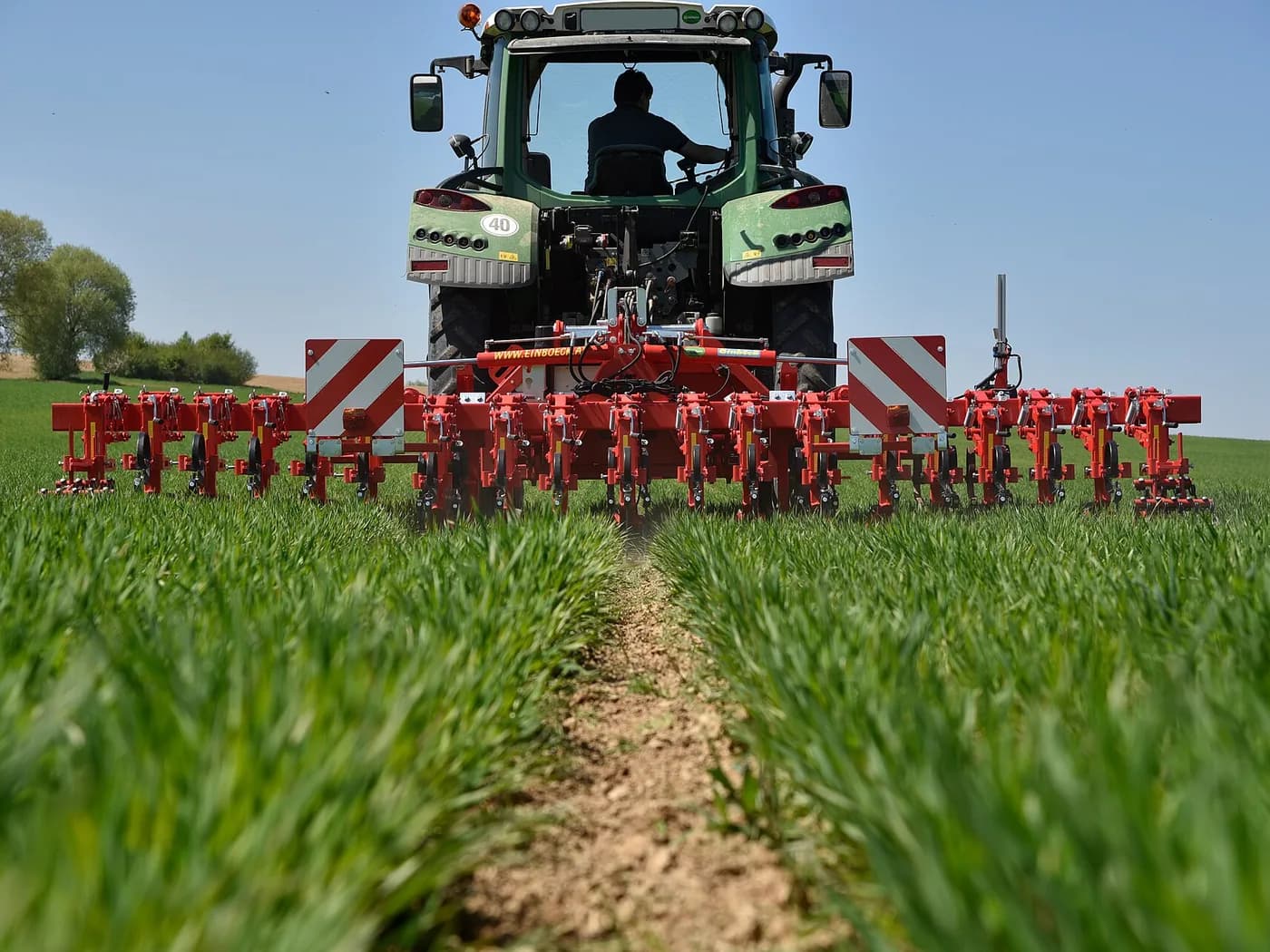 12-row inter-row cultivator, 91 cm (unit 1) — representative photograph